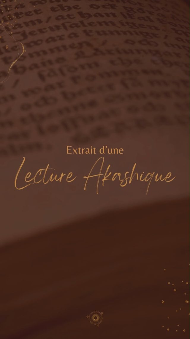 ✨ Un espace sacré pour recevoir… 🔮
Une lecture Akashique, c’est une rencontre avec ton âme.
Un moment suspendu, hors du temps, où les mots résonnent au-delà du mental.

🎙 Ce que tu vas entendre ici n’est qu’un fragment.
Un extrait.
Une vibration.

💫 Chaque lecture est unique, tissée pour toi, au service de ta libération, de ta clarté, de ton alignement.

💛 Tu peux réserver une séance avec moi, ou simplement venir explorer… avec ton cœur ouvert, lors de ma conférence sur les Annales Akashiques le 4 Juin chez AlterNatives - Ecolieu urbain - Nice 

Toutes les infos sont sur le lien en bio.

Avec tout mon Amour,
Mélodie